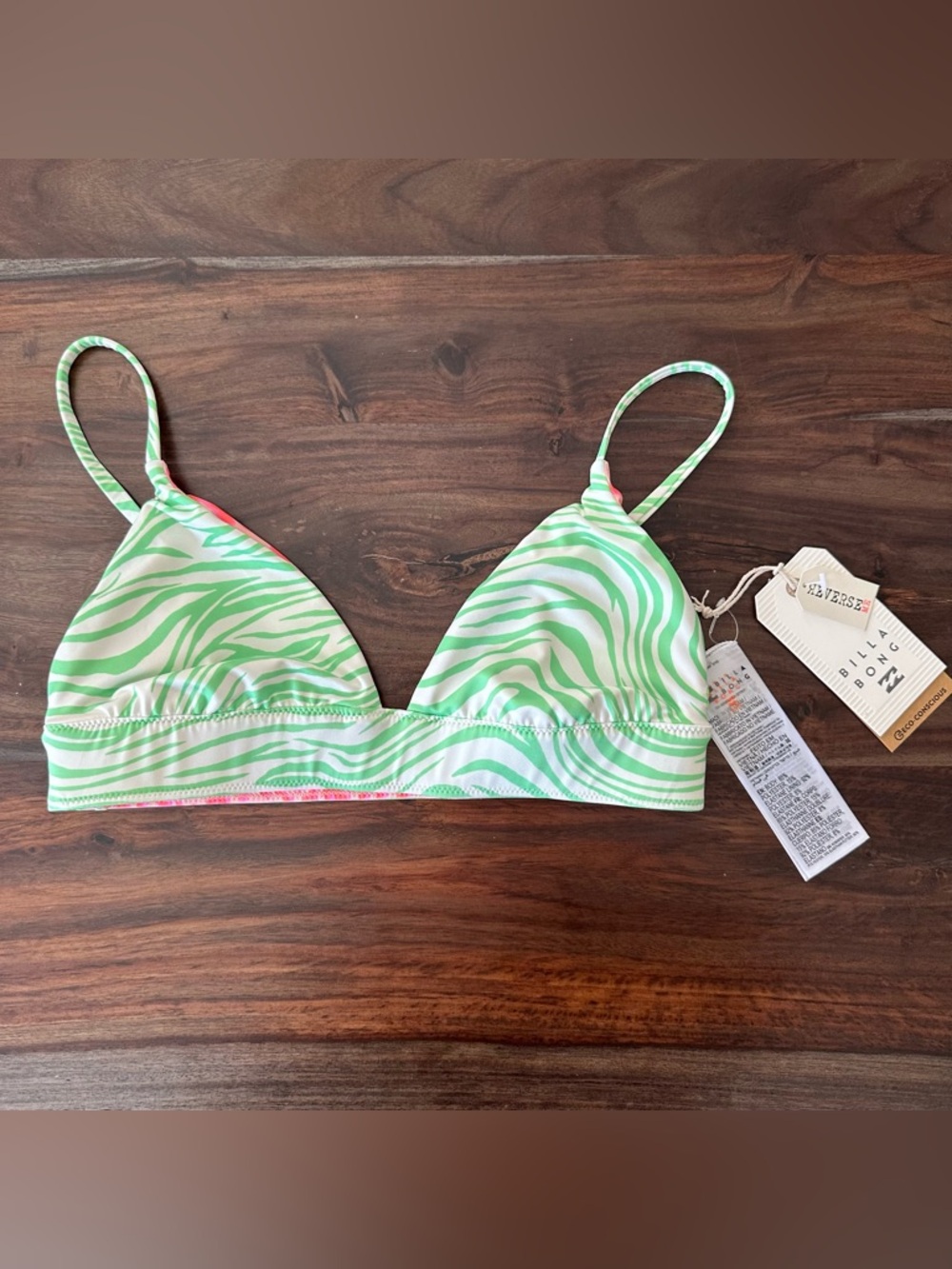 Billabong Reversible Bikini Top M
